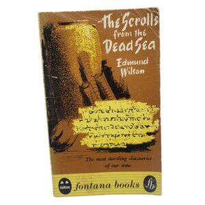 The Scrolls From The Dead Sea By Edmund Wilson Fontana Books 1962 Paperback
